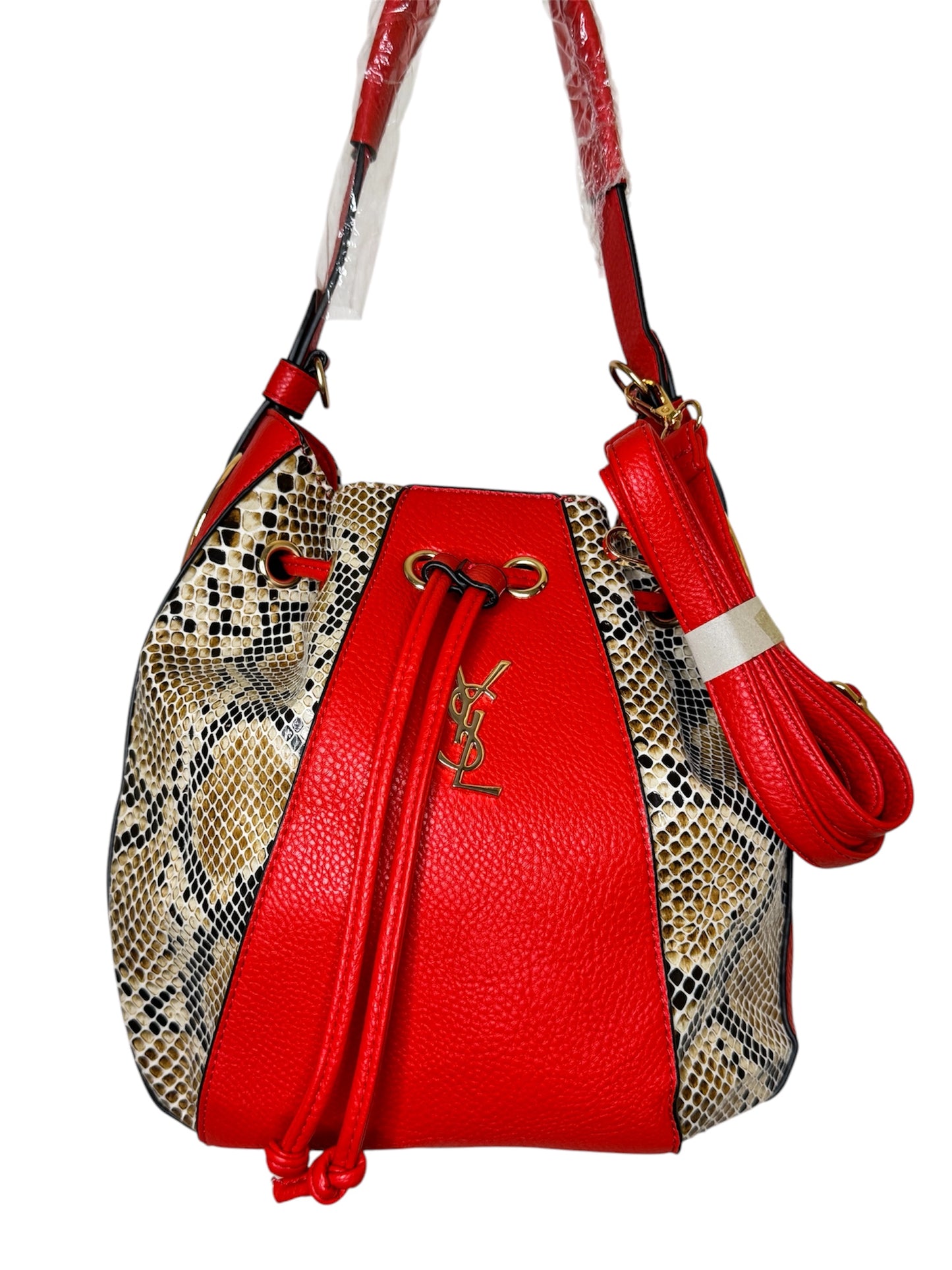 Damen Handtasche trendig & elegant in der Farbe Rot