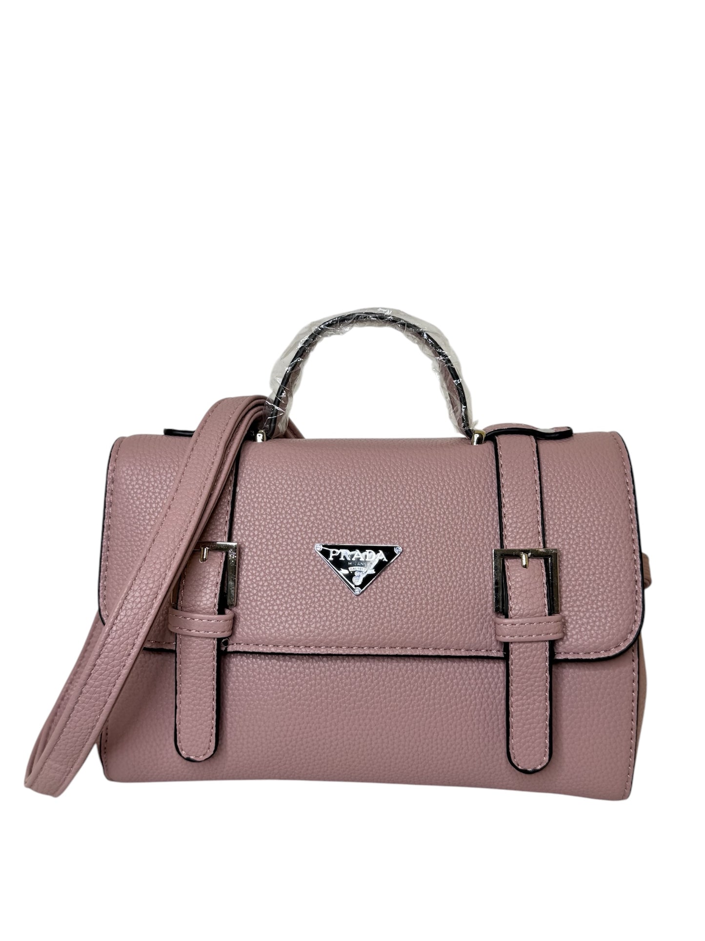 Damen Handtasche trendig & elegant in der Farbe Hellrosa