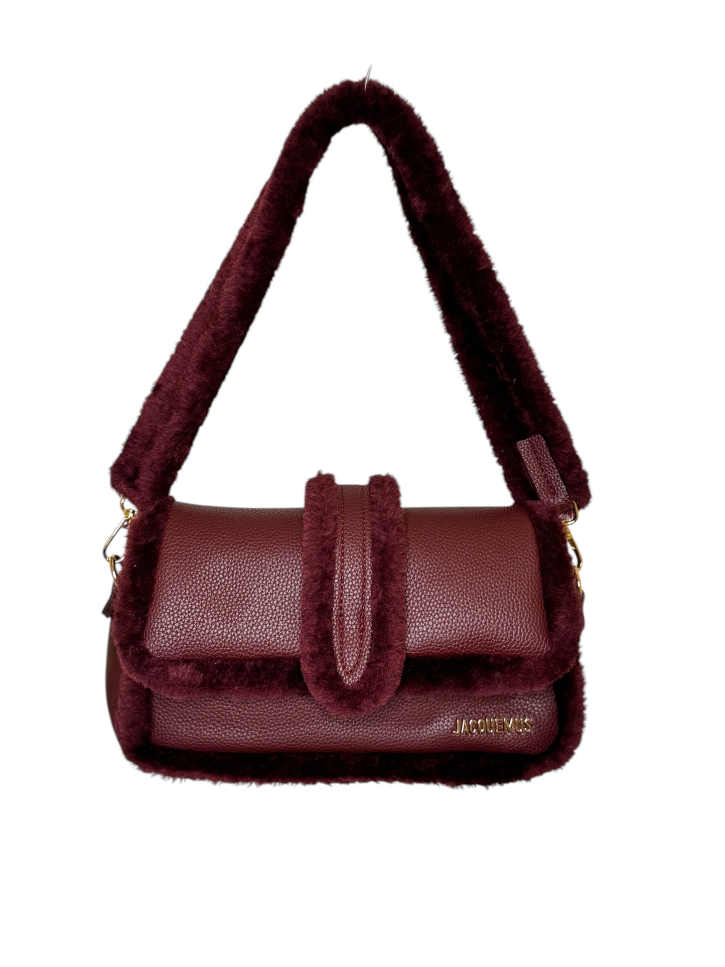 Damen Handtasche trendig & elegant in der Farbe Weinrot