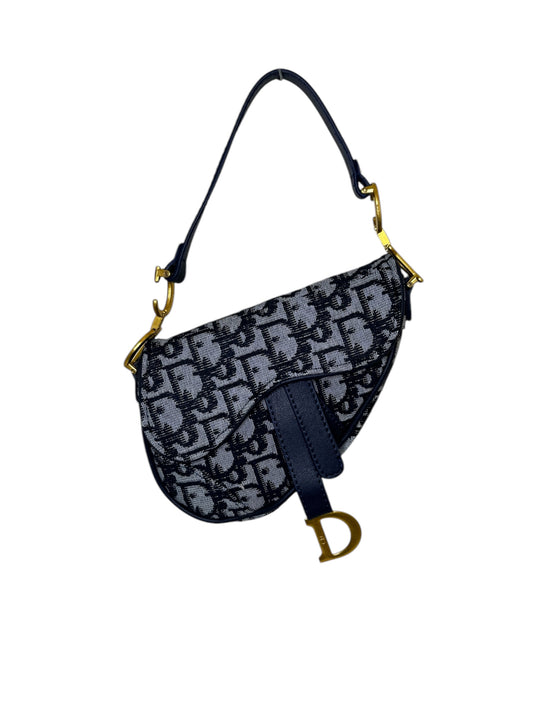 Damen Handtasche trendig & elegant in der Farbe Blau Mini