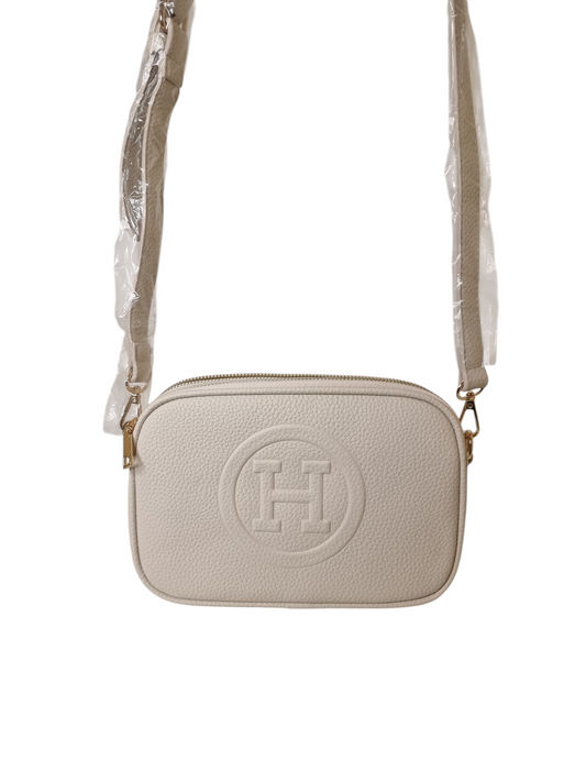 Damen Handtasche trendig & elegant in der Farbe Beige