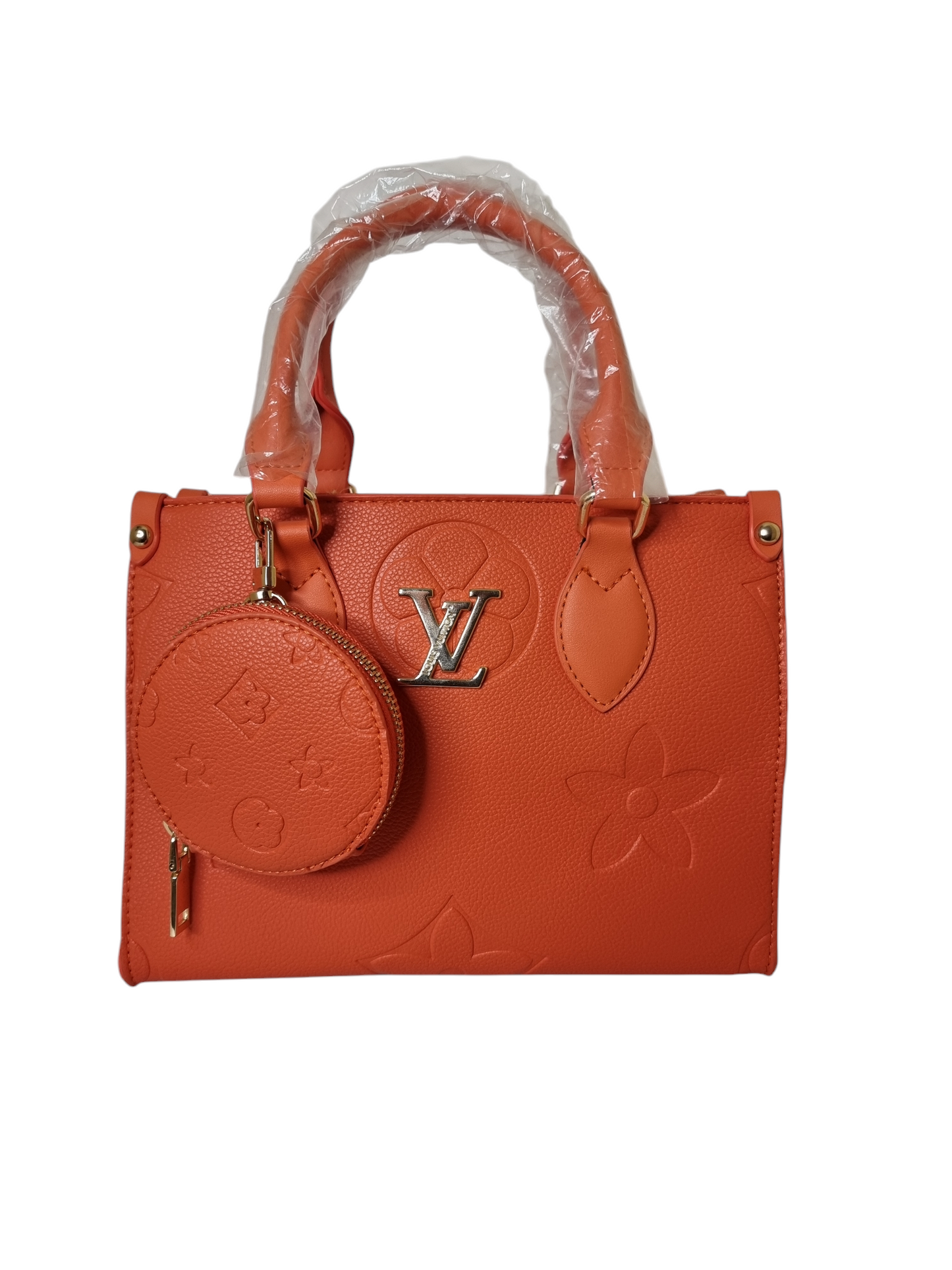 Damen Handtasche trendig & elegant in der Farbe Orange