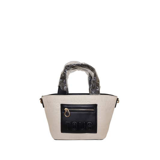 Damen Handtasche trendig & elegant in der Farbe Beige