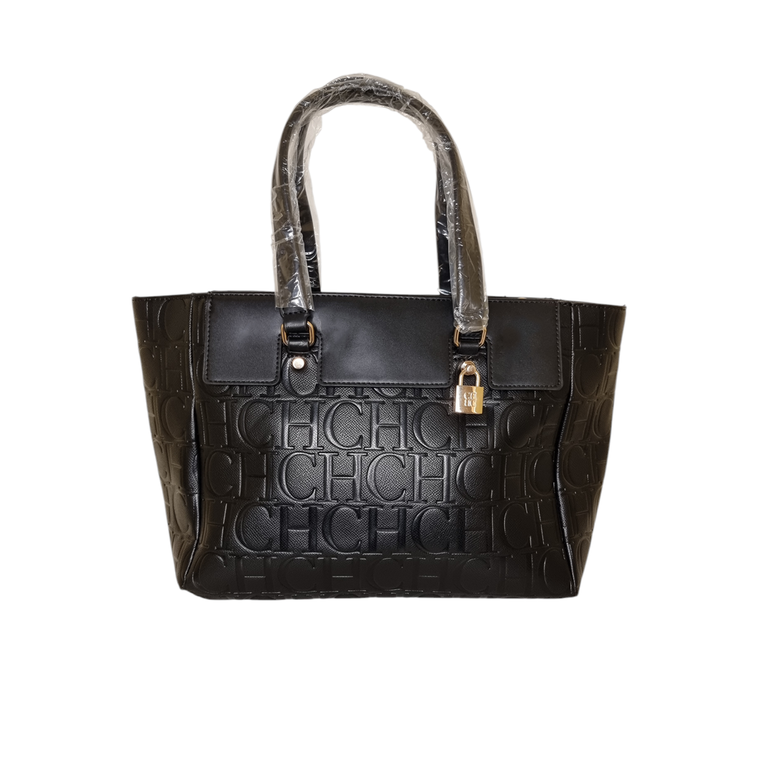 Damen Handtasche trendig & elegant in der Farbe Schwarz