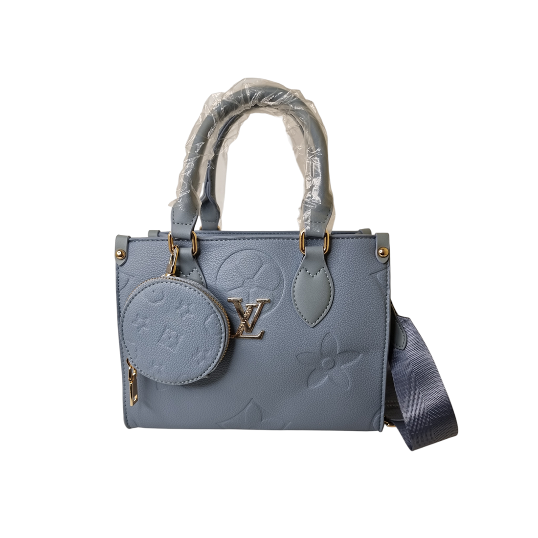 Damen Handtasche trendig & elegant in der Farbe Blau